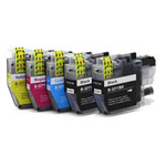 5 stuks Brother LC3211 inktcartridges hoge capaciteit (Ink Hero Huismerk)