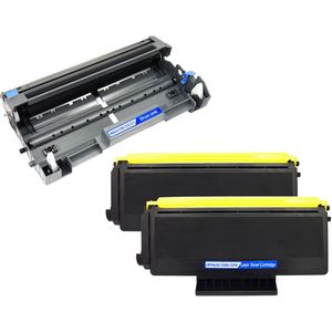 Ink Hero huismerk vervangt Brother TN3280 & DR3200 – 2 tonercartridges zwart + 1 drumeenheid, hoge capaciteit