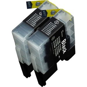 Ink Hero Brother LC1240BK Multipack inktcartridges zwart – 2 stuks, hoge capaciteit (vervangt LC1220BK)