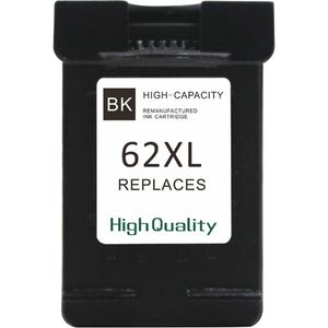 Ink Hero huismerk vervangt HP 62XL inktcartridge zwart – gereviseerd, hoge capaciteit (C2P05AE)