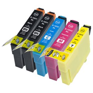 Ink Hero huismerk Epson 16XL XXL Multipack inktcartridges – 2x zwart + 3 kleuren, hoge capaciteit