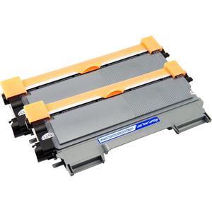 Ink Hero Brother TN2220 Multipack tonercartridges zwart – 2 stuks, hoge capaciteit (vervangt TN2210)