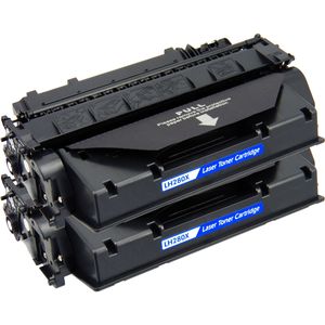 Ink Hero huismerk HP 80X Multipack tonercartridges – 2x zwart, hoge capaciteit (CF280X)