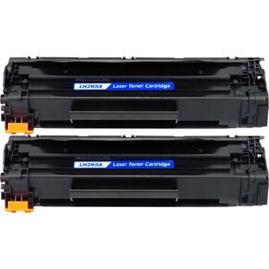 Ink Hero huismerk HP 85A Multipack tonercartridges – 2x zwart, Jumbo-capaciteit (CE285A)