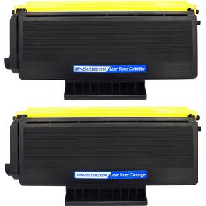 Ink Hero Brother TN3280 Multipack tonercartridges zwart – 2 stuks, hoge capaciteit (vervangt TN3230)