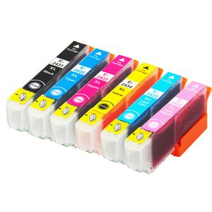 Ink Hero huismerk Epson 24XL Multipack inktcartridges – 1x zwart + 1x cyaan + 1x magenta + 1x geel + 1x lichtcyaan + 1x lichtmagenta, hoge capaciteit