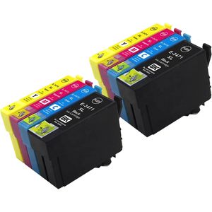 Ink Hero Epson 34XL Multipack inktcartridges zwart en kleur – 8 stuks, hoge capaciteit