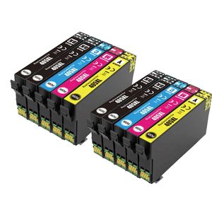 Ink Hero huismerk vervangt Epson 405XL – inktcartridges, 4x zwart + 2x cyaan + 2x magenta + 2x geel, hoge capaciteit