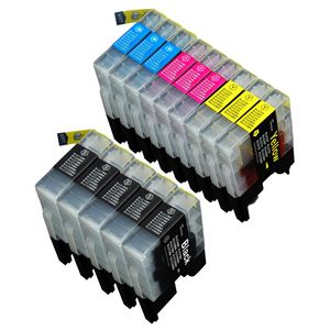 Ink Hero Brother LC1240 Multipack inktcartridges zwart en kleur – 14 stuks, hoge capaciteit (vervangt LC1220)