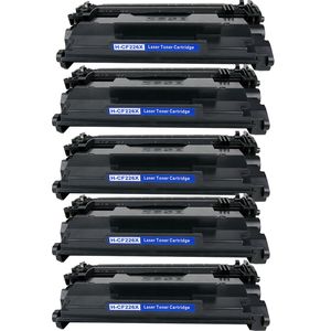 Ink Hero huismerk vervangt HP 26X – tonercartridges, 5x zwart, hoge capaciteit (CF226X)