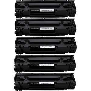 Ink Hero huismerk vervangt Canon 728 – tonercartridges, 5x zwart