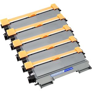 Ink Hero huismerk vervangt Brother TN2220 – tonercartridges, 5x zwart, hoge capaciteit (vervangt TN2210)