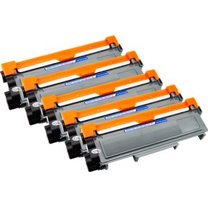 Ink Hero huismerk vervangt Brother TN2320 – tonercartridges, 5x zwart, hoge capaciteit (vervangt TN2310)