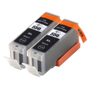 Ink Hero Canon PGI-550XL Multipack inktcartridges pigmentzwart – 2 stuks, hoge capaciteit