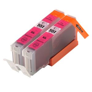 Ink Hero huismerk vervangt Canon CLI-551XL – inktcartridges, 2x magenta, hoge capaciteit