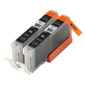 Ink Hero huismerk vervangt Canon CLI-551XL – inktcartridges, 2x zwart, hoge capaciteit