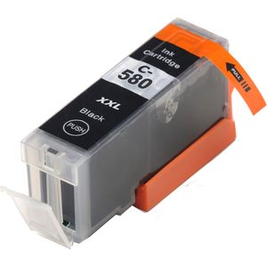 Ink Hero huismerk inktcartridge pigmentzwart voor Canon PGI-580XXL – superhoge capaciteit (1970C001)