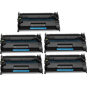 Ink Hero huismerk HP 26A Multipack tonercartridges – 5x zwart (CF226A)