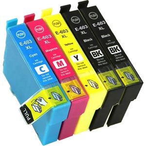 Ink Hero huismerk Epson 603XL Multipack inktcartridges – 2x zwart + 3 kleuren, hoge capaciteit