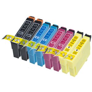 Ink Hero Epson 18XL XXL Multipack inktcartridges zwart en kleur – 8 stuks, hoge capaciteit