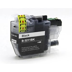 Ink Hero huismerk vervangt Brother LC3211BK inktcartridge zwart – hoge capaciteit