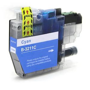Ink Hero Brother LC3211C inktcartridge cyaan – huismerk, hoge capaciteit