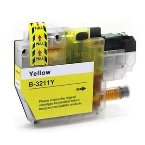 Ink Hero huismerk vervangt Brother LC3211Y inktcartridge geel – hoge capaciteit
