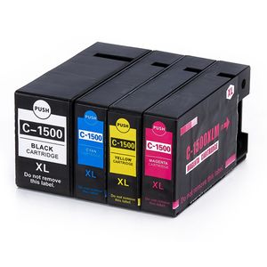 Ink Hero Canon PGI-1500XL Multipack inktcartridges zwart en kleur – 4 stuks, hoge capaciteit