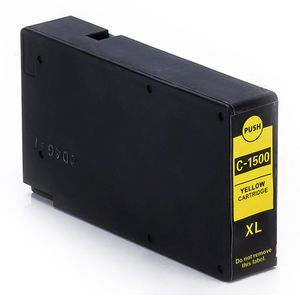 Ink Hero huismerk inktcartridge geel voor Canon PGI-1500XLY – hoge capaciteit