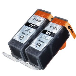 Ink Hero huismerk vervangt Canon PGI-525BK – inktcartridges, 2x pigmentzwart