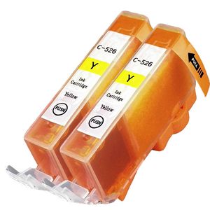 Ink Hero huismerk vervangt Canon CLI-526Y – inktcartridges, 2x geel