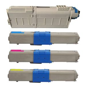 Ink Hero huismerk Oki C332 / MC363 Multipack tonercartridges – 1x zwart + 3 kleuren