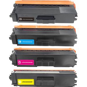 Ink Hero huismerk vervangt Brother TN-423 – tonercartridges, 1x zwart + 3 kleuren