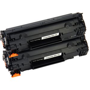 Ink Hero huismerk Canon 725 Multipack tonercartridges – 2x zwart