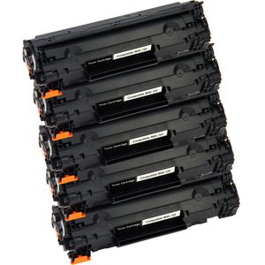Ink Hero huismerk vervangt Canon 725 – tonercartridges, 5x zwart