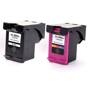 Ink Hero huismerk HP 303 XL Multipack inktcartridges – 1x zwart + 1x driekleur, gereviseerd, hoge capaciteit