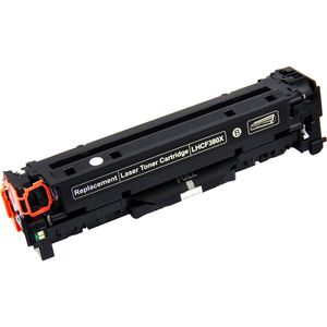 Ink Hero huismerk tonercartridge zwart voor HP 312X – hoge capaciteit (CF380X)
