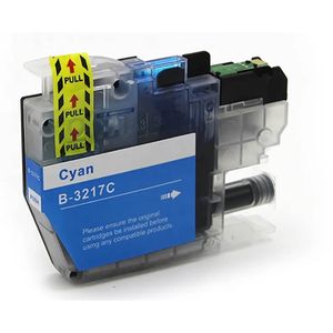 Ink Hero huismerk inktcartridge cyaan voor Brother LC3217C – hoge capaciteit