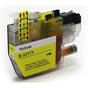 Ink Hero Brother LC3217Y inktcartridge geel – huismerk, hoge capaciteit