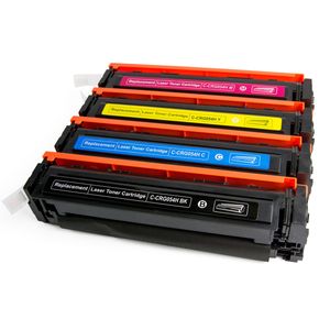 Ink Hero Canon 054H Multipack tonercartridges zwart en kleur – 4 stuks, hoge capaciteit