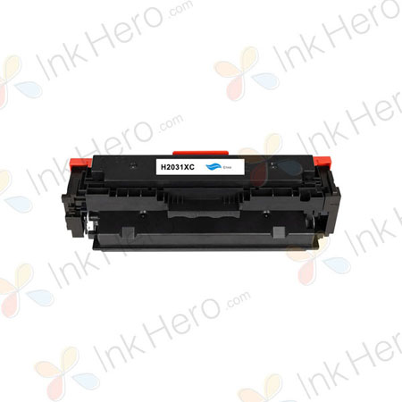 HP 415X (W2031X) toner cyaan hoge capaciteit (Ink Hero Huismerk)