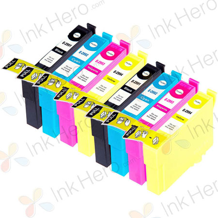8 stuks Epson 29XL inktcartridges hoge capaciteit (Ink Hero Huismerk)